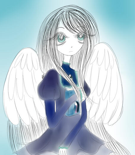 Colored Sketch Waist Up