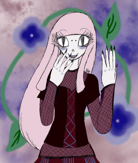 Colored Sketch Waist Up